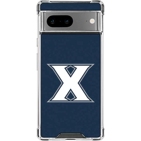 Xavier University Logo Google Pixel 8 Clear Case